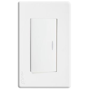 INTERRUPTOR P/ EMPOTRAR 1 SERVICIO BLANCO (CONMUTADOR) MAVIJU 10 A - 125/250 V
