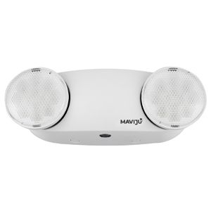 LAMPARA DE EMERGENCIA LED MAVIJU 280X110X67 MM 2 X 0.60 W. 6500 K. 180 LM.